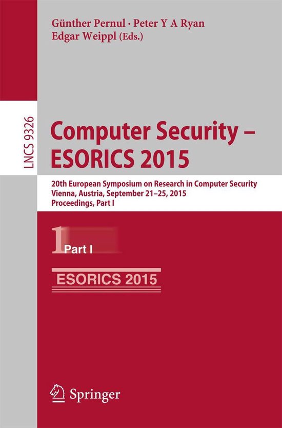 Springer Nature Proceedings Computer Science 1 - Computer Se ... - cover