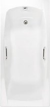 Ligbad inbouw met dubbele handgreep Acryl Wit 1600x700mm - Eastbrook Imperial