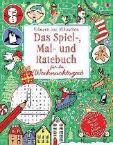 Das Spiel-, Mal- und Ratebuch für die Weihnachtszeit