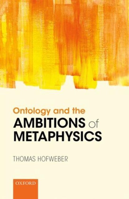 Ontology and the Ambitions of Metaphysics - cover