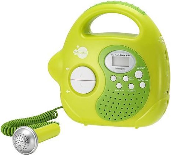 Imaginarium my MP3 Karaoke Green - Muziekspeler met Microfoon | bol.com
