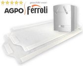 10 sets FIJN filters voor Agpo Ferroli HR OptiFor 350 - DoosVoordeel