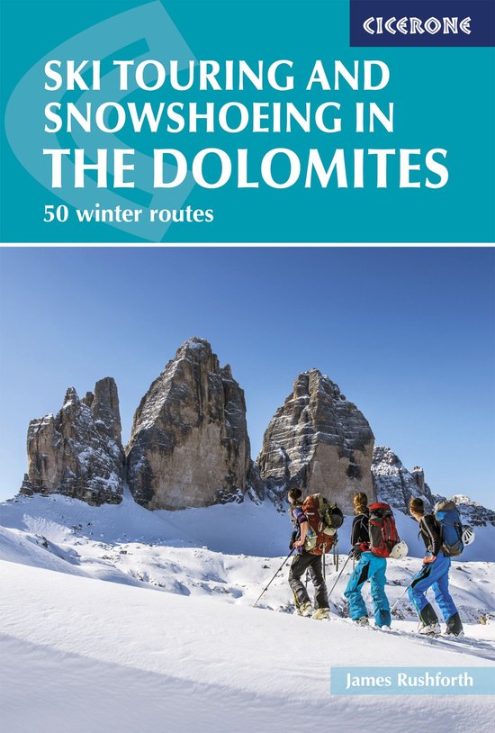 Ski Touring and Snowshoeing in the Dolomites - cover