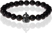 Memphis kralen armband Lavasteen Gladiator Black