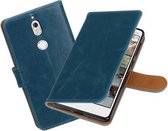 BestCases - Nokia 7 Pull-Up booktype hoesje blauw