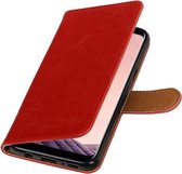 BestCases - LG Q8 Pull-Up booktype hoesje rood
