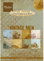 Marianne Design Paper pad Vintage Men