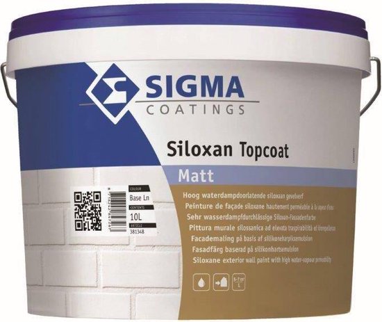 Sigma Siloxan Topcoat Matt Wit