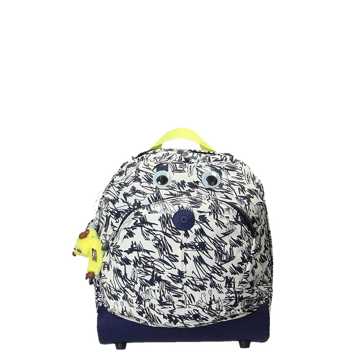 Kipling Big Wheely Koffer - Scribble Fun Bl