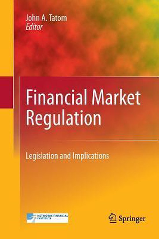Financial Market Regulation 9781489982582 Boeken