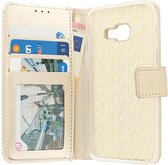 CaseBoutique Samsung Galaxy A3 2017 hoesje goud kunstleer