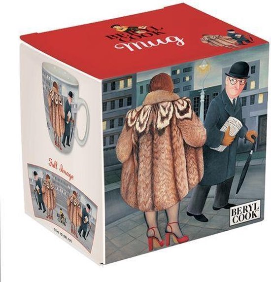 Otter House Beryl Cook My Fur Coat Mok Beker bol