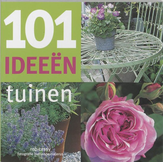 Cover van het boek '101 Ideeen tuinen'