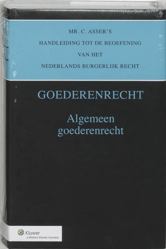 Cover van het boek 'Mr. C. Asser's handleiding tot de beoefening van het nederlands burgerlijk recht / 3-I Goederenrecht / druk 15' van C. Asser