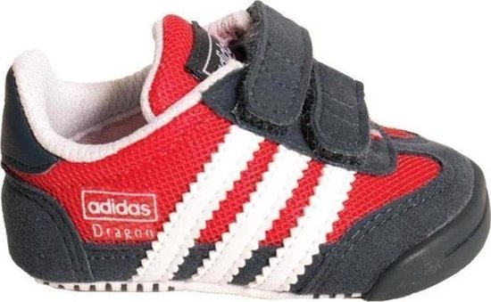 Adidas Sneakers Dragon L2w Crib Jongens Grijs/rood Mt 17 | bol.com