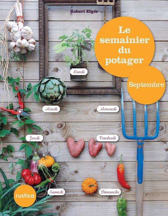 Le semainier du potager - Septembre - cover