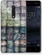 Nokia 5 Uniek TPU Hoesje Spijkerbroeken