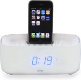 Denver IFM-15 - Docking station met wekkerradio voor iPod en iPhone - Wit