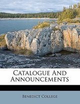 Catalogue and Announcements