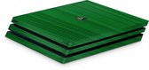 Playstation 4 Pro Console Skin Brushed Groen
