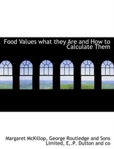 Food Values What They Are and How to Calculate Them