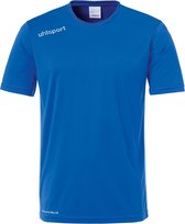 Uhlsport Essential Sportshirt - Maat 104  - Unisex - blauw/wit