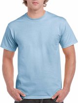 Lichtblauw katoenen shirt voor volwassenen M (38/50)