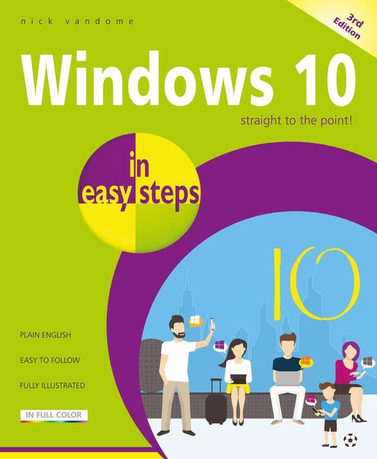 In Easy Steps - Windows 10 in easy steps, 3rd Edition - cover