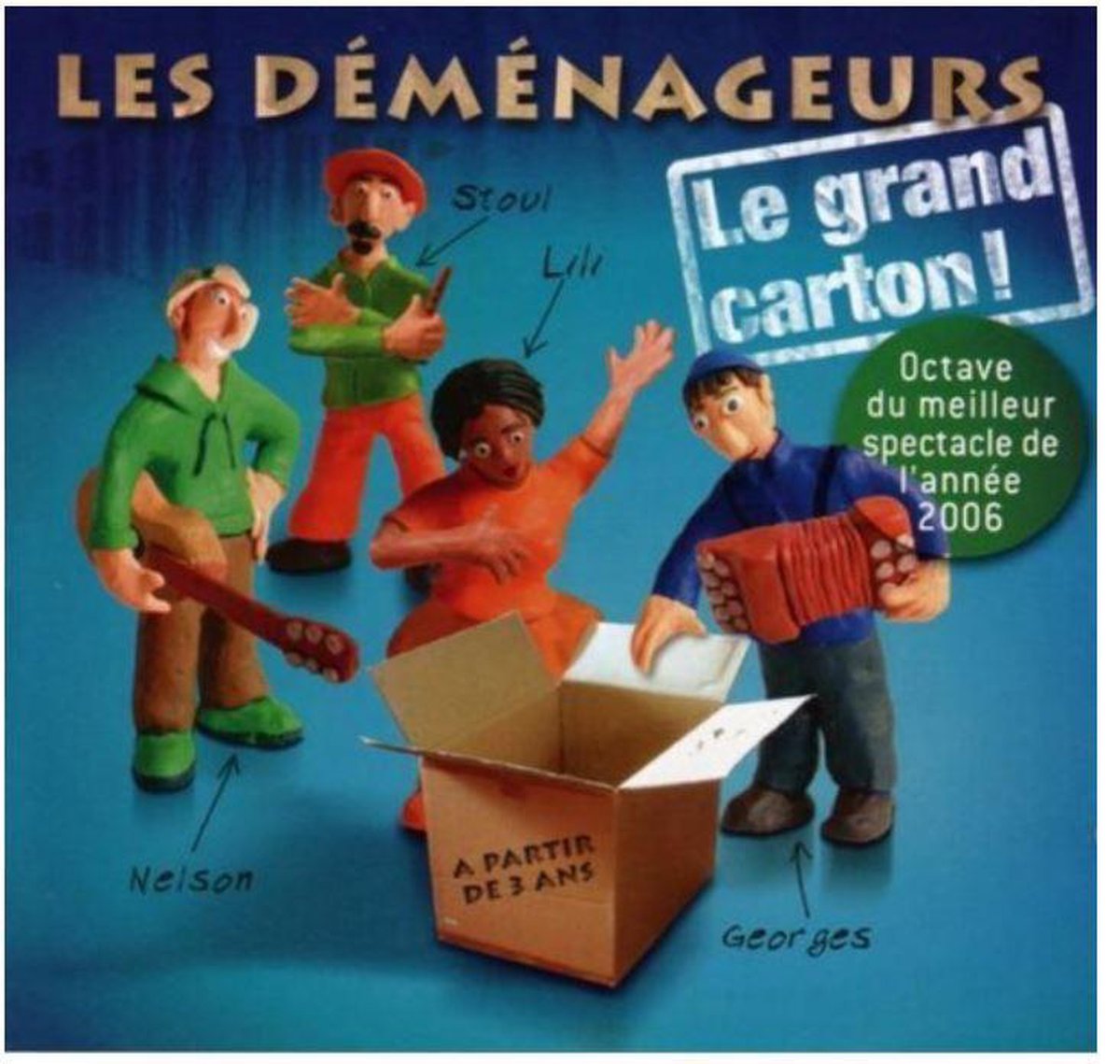 Le Grand Carton, Les Demenageurs | CD (album) | Musique | bol