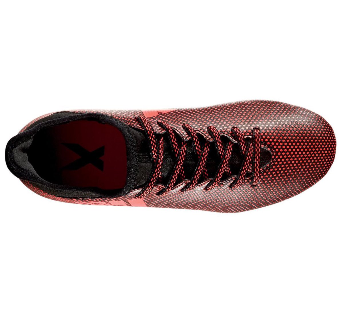 adidas X 17.3 FG Voetbalschoenen - Maat 35 - Unisex - rood/ zwart | bol.com