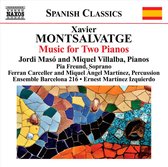 Jordi Masó & Miquel Villalba - Montsalvatge: Music For Two Pianos (CD)