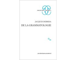 De la grammatologie