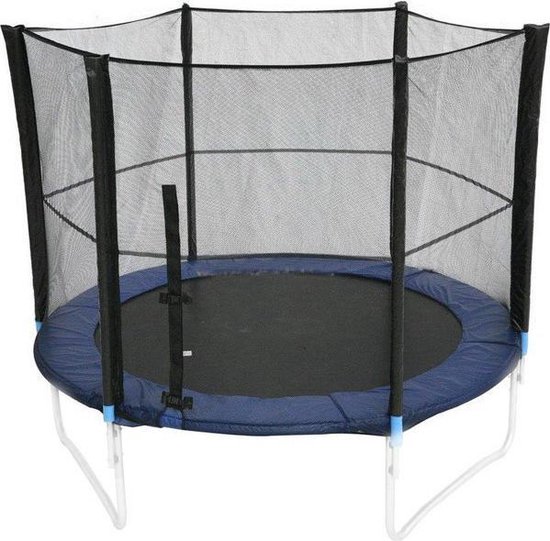 Universeel veiligheidsnet voor trampolines 305 cm met 3 poten (zonder | bol.com