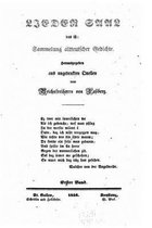 Lieder Saal das ist Sammelung altdeutscher Gedichte