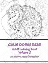 Calm down dear, Dream patterns, Adult coloring book Volume 2