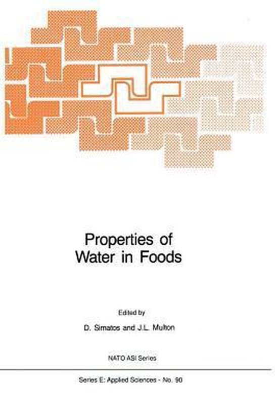 NATO Science Series E:90- Properties of Water in Foods - cover