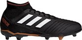 adidas Predator 18.3 FG  Voetbalschoenen - Maat 39 1/3 - Mannen - zwart/wit/goud