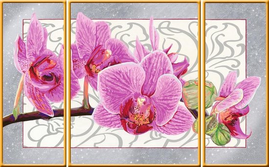 kandidaat worm meubilair Ravensburger Schilderen op nummer Wilde orchidee - Hobbypakket | bol.com