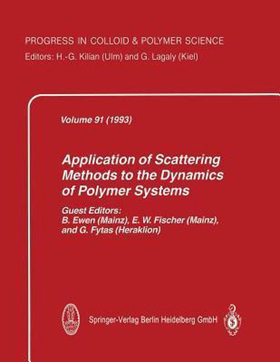 Application of Scattering Methods to the Dynamics of Polymer Systems