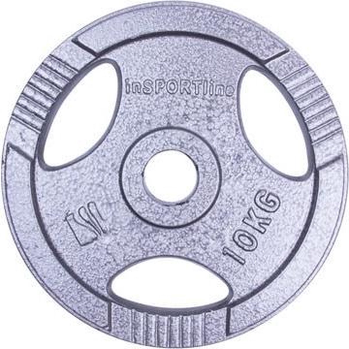 Halterschijf 30 mm - Insportline - Hamerton 10 kg