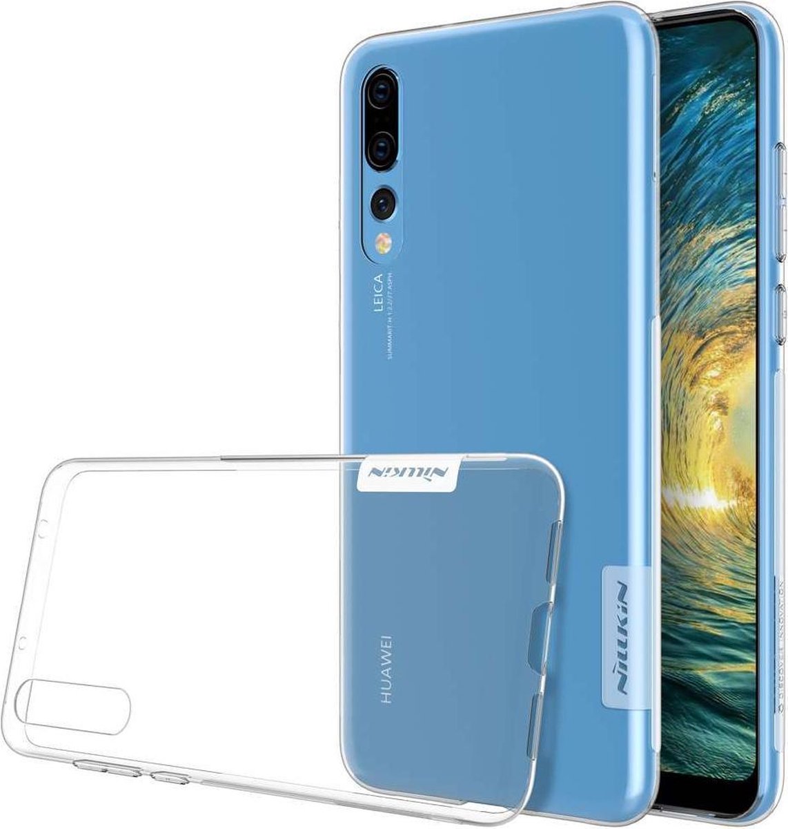 Nillkin Nature TPU Case voor de Huawei P20 Pro - Clear