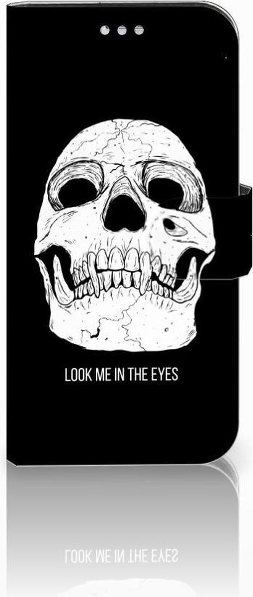 Telefoonhoesje met Naam Samsung Galaxy S7 Skull Eyes