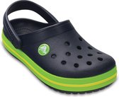 Crocs Slippers - Maat 33/34 - Unisex - blauw/groen/wit