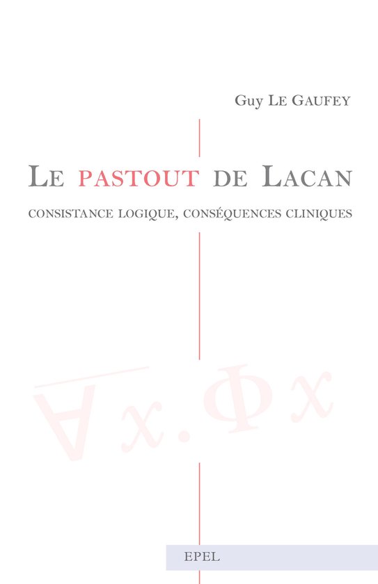 Le pastout de Lacan - cover