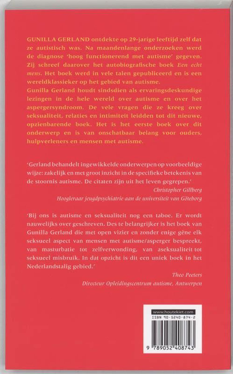 Autisme - back cover