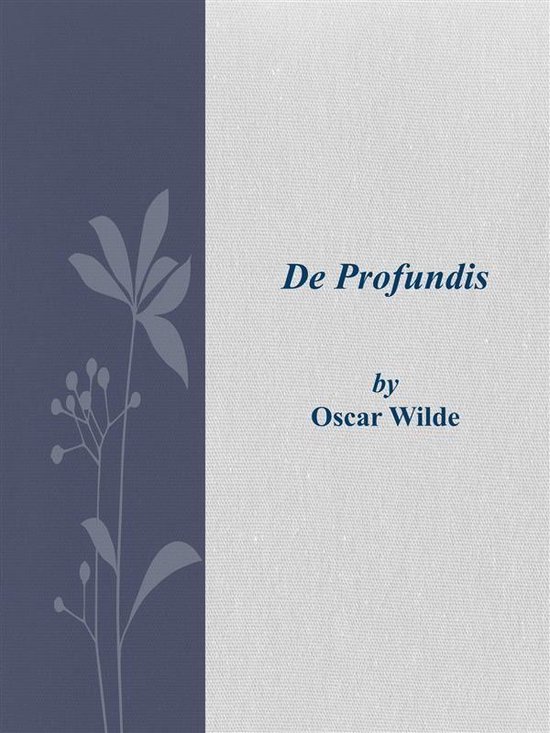 De Profundis - cover