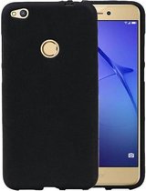 TPU Backcover Case Hoesje voor Huawei P8 Lite 2017 Zwart