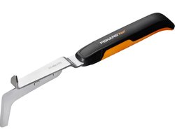 Fiskars Onkruidsteker - Onkruidmes met 2 Bladen - Onkruidverwijderaars met Softgrip Handgreep