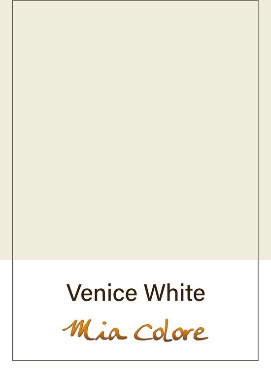 Venice white krijtverf Mia colore 0,5 liter