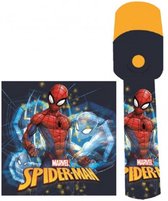Marvel Spiderman Zaklamp - Blauw - LED